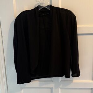 Apt. 9 Classic Black Shrug Cardigan Petite